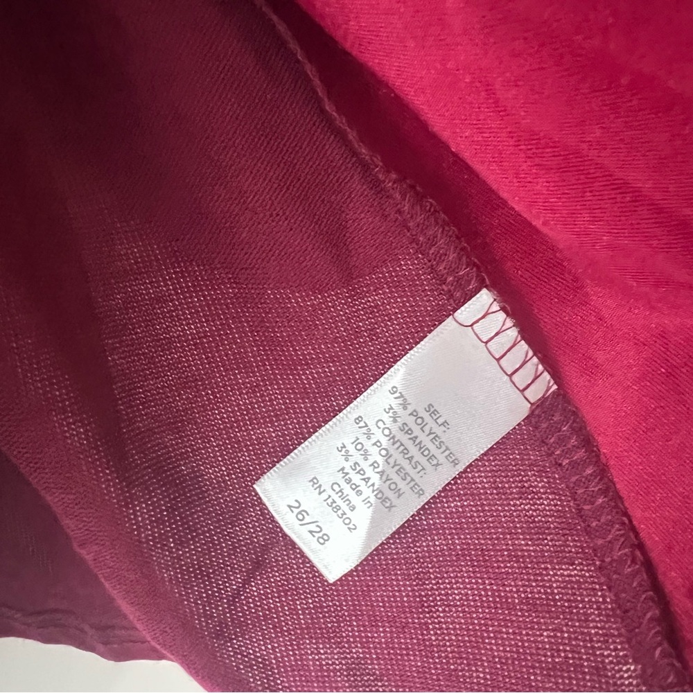 Avenue NWT Burgundy Red Velvet Long Sleeve Fairy Goth Witch Top - Picture 7 of 9
